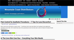 Desktop Screenshot of mountaincoastdistributors.com